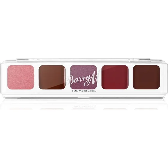 Barry M Mini Cream Eyeshadow Palette The Berries, 5,1 g