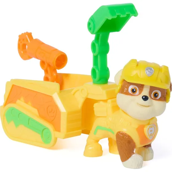 PAW Patrol Dino Filmen Rubble figursæt med anhænger og værktøj