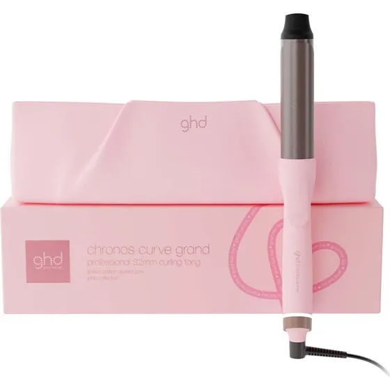 ghd Chronos Curve Grand Tong 32mm - Dusted Pink Limited Edition