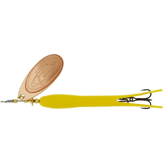 Westin FC Spinner Upstream 20g Fluo Yellow Copper Blade