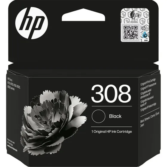 HP 308 Original Sort Blækpatron - 160 sider