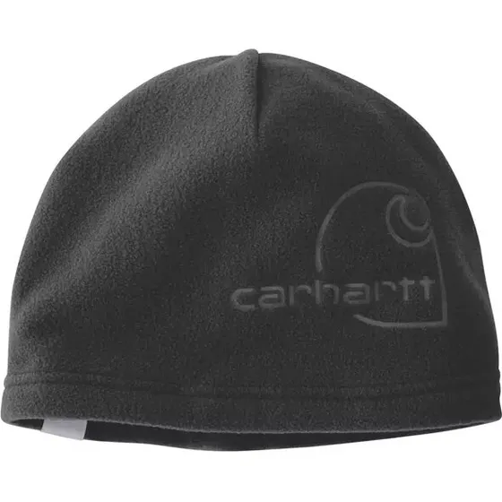 Carhartt Fleece Debossed Hat 107186, sort