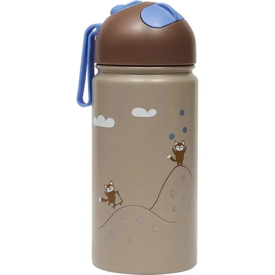 OYOY MINI Venner i skoven termoflaske - 360ml - Blå
