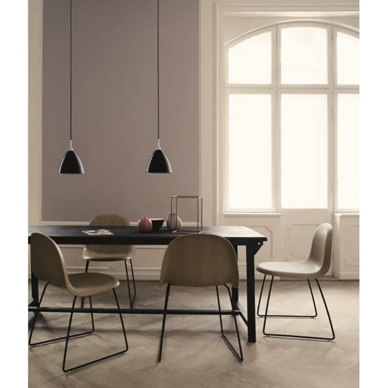 Bestlite BL9S Pendel Ø16 Messing/Porcelæn - GUBI