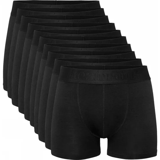 Resteröds Boxer 10-Pack Bamboo - Sort