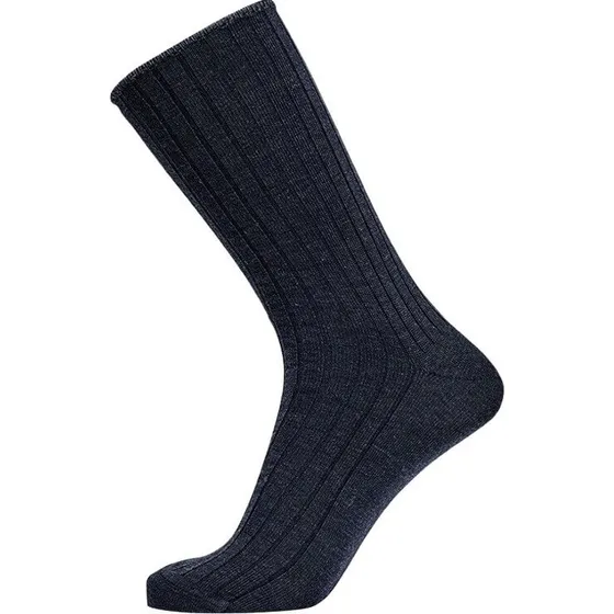 Egtved Wool No Elastic Strømper - Navy