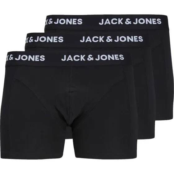 Jack & Jones 3-pack Trunks - Black - 2XL