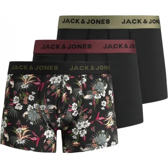 Jack & Jones 3-pak microfiber-boxershorts til herre - Multi