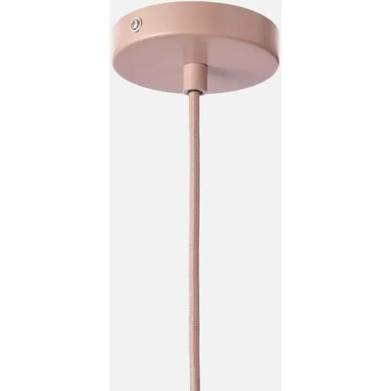 Woud Stone Pendellampe Small, Rosé, Ø 16 cm