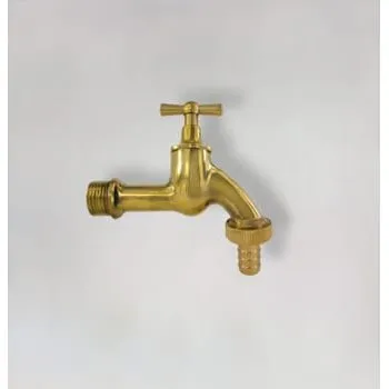 Milton Megatherm Aftapningsventil 3/4" med T-greb og slangestuds