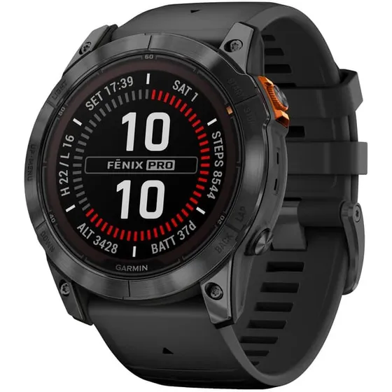 Garmin fēnix 7X Pro Solar 51 mm – 1,4" touch, grå