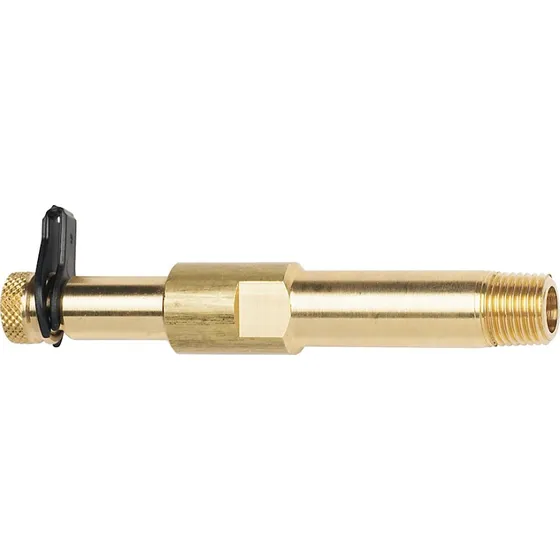 TA Målenippel 1/4'' x 103 mm - Lang model