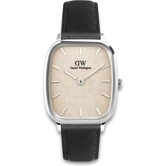Daniel Wellington Vintage Sheffield 36mm Quartz Herre – Sort læder