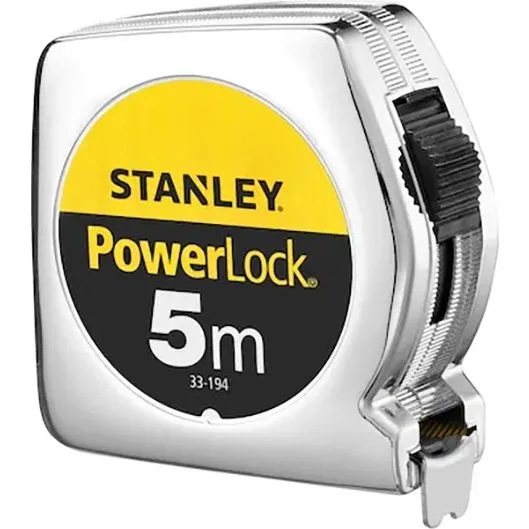 Stanley Powerlock Målebånd 5m 1-33-194