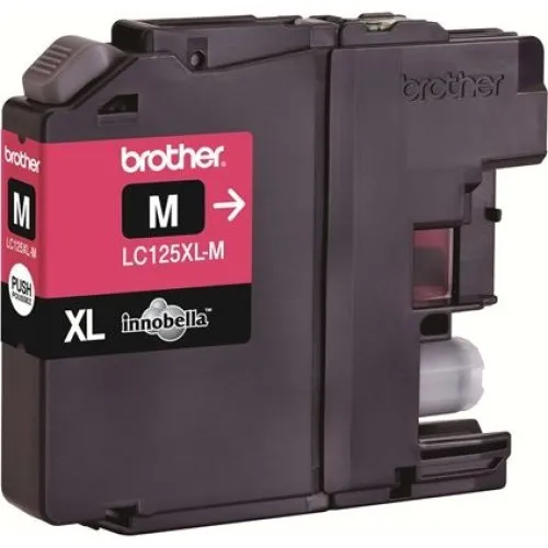 Brother LC 125XLM Magenta Blækpatron - Super High Yield