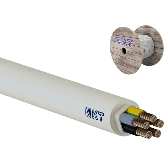 NKT Noiklx installationskabel 5G6 mm² - metervare