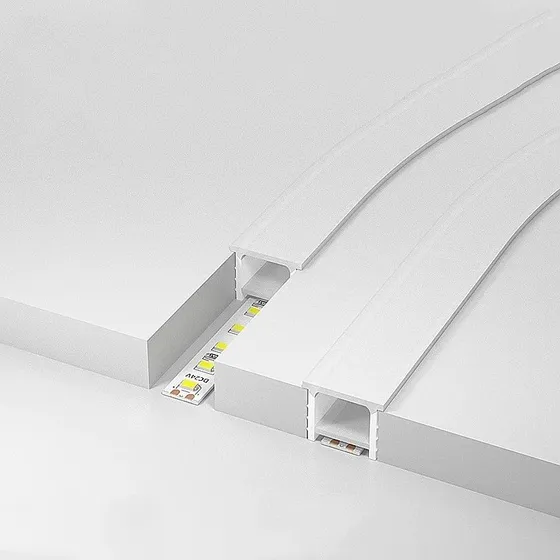 Silikoneprofil 13x11 til indfræsning - Hulmål 10x10mm
