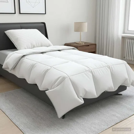vidaXL FULDA Dyne sæt 2 stk. 135x200 cm Sommer 90% Gåsedun
