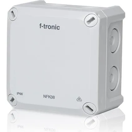 Membrandåse 85x85x54mm IP66 Grå - Robust design