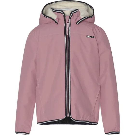 Molo Winner mørkegrøn regnjakke med foer