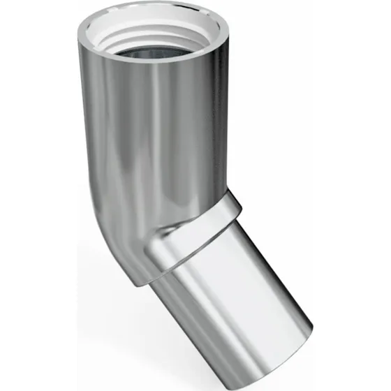 Purus Afløbsbøjning 45° Ø32 mm Krom PP