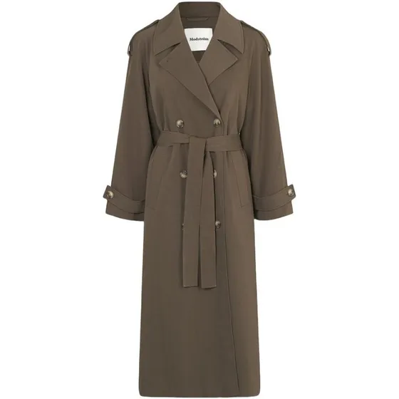 EvieMD Jacket - Espresso (Oversized Trench)