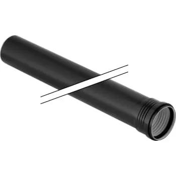 Geberit Silent PP Rør 40 x 2000 mm med 1 muffe