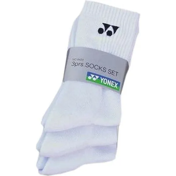 Yonex Socks 8422 3-pak White