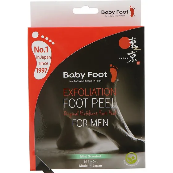 Baby Foot Exfoliation Foot Peel For Men 80 ml - Mint