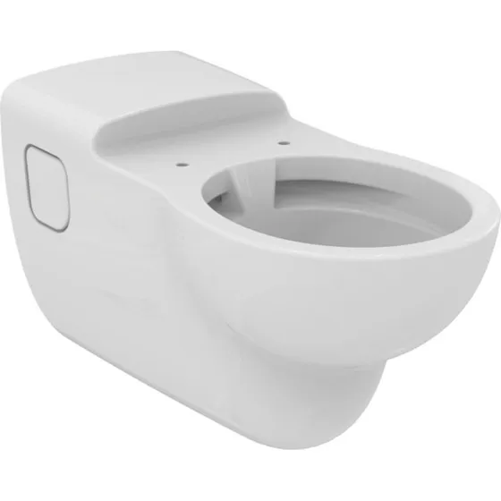 Ideal Standard Contour 21 væghængt toilet, hvid, uden skyllekant