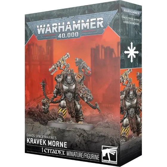 Warhammer 40K Chaos Space Marines Kravek Morne