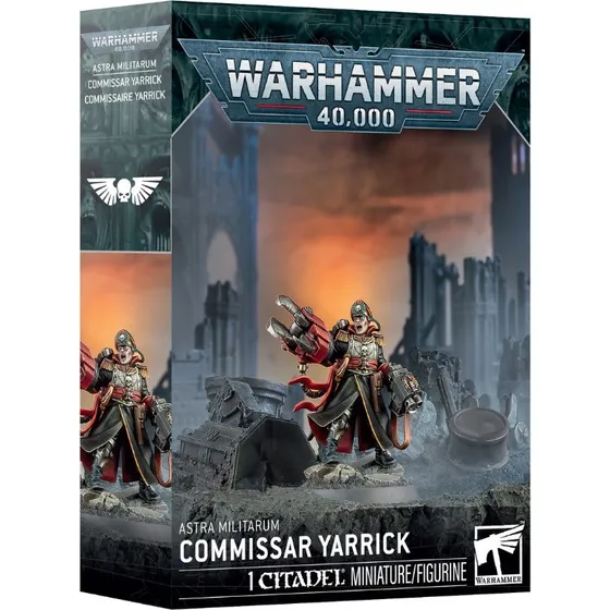 Warhammer 40K Astra Militarum Commissar Yarrick