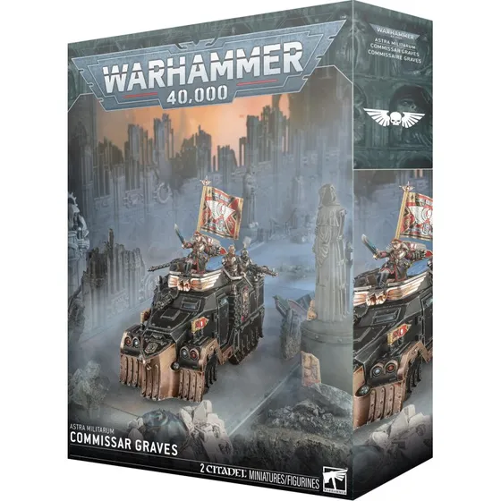Warhammer 40K Astra Militarum Commissar Graves