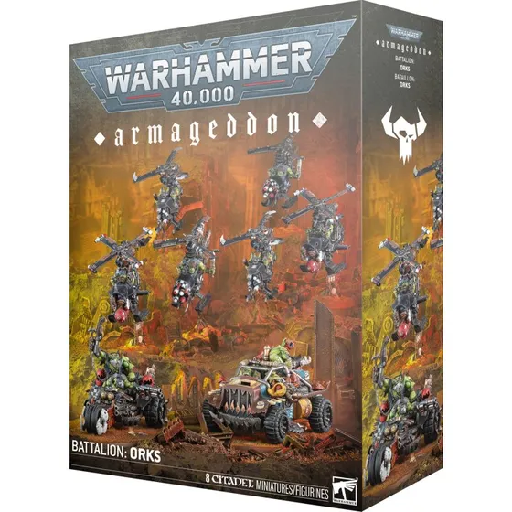 Warhammer 40K Armageddon Orks Battalion