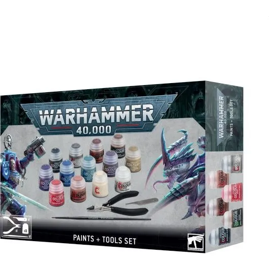 Citadel Warhammer 40,000 Paints + Tools Set (2023)
