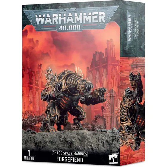 Warhammer 40K Chaos Space Marines Forgefiend miniature