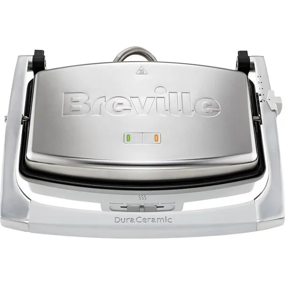 Breville DuraCeramic VST071X Sandwichmaskine - 1000W, Sølv