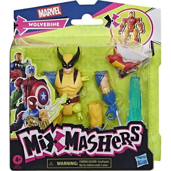 Marvel MixMashers Wolverine Actionfigur - 14 cm