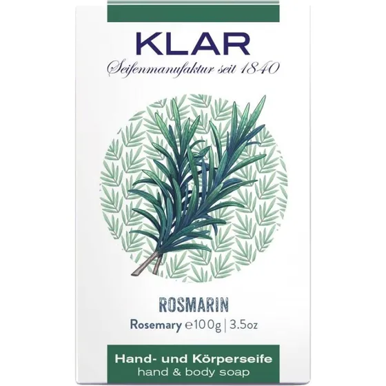 Klar Rosmarin ansigts- og kropssæbe (100 g)