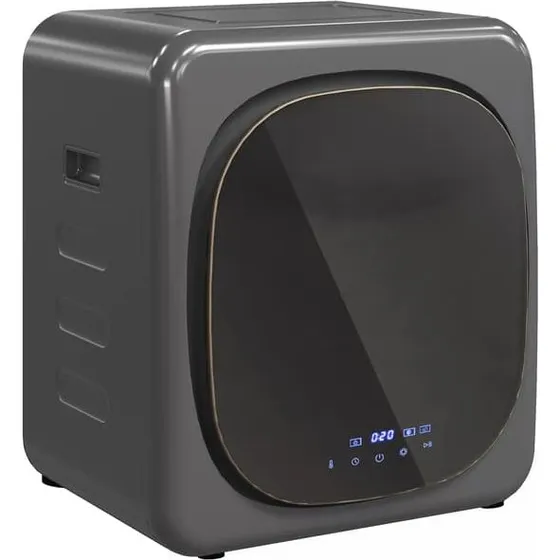 Mini Tørretumbler 4 kg, 800W, 6 programmer, Grå
