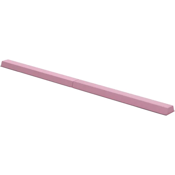 Foldbar Balancebjælke 236 cm - Pink, Skridsikker Gymnastiktræning