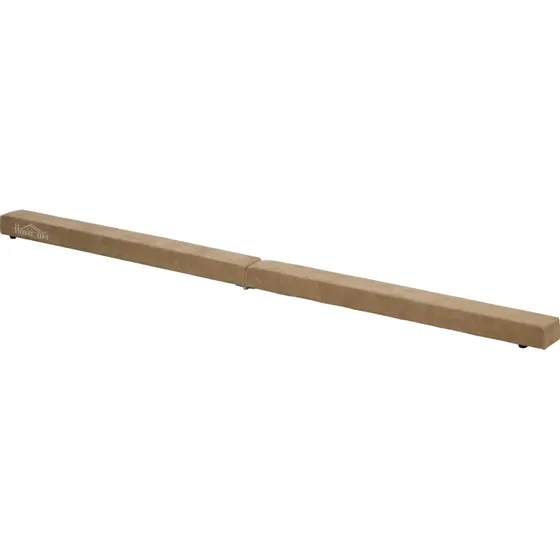 Foldbar Gymnastikbjælke 210cm - Brun Polyester - Op til 120kg