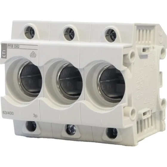 ETI Sikringsholder Neozed D02 3P 63A