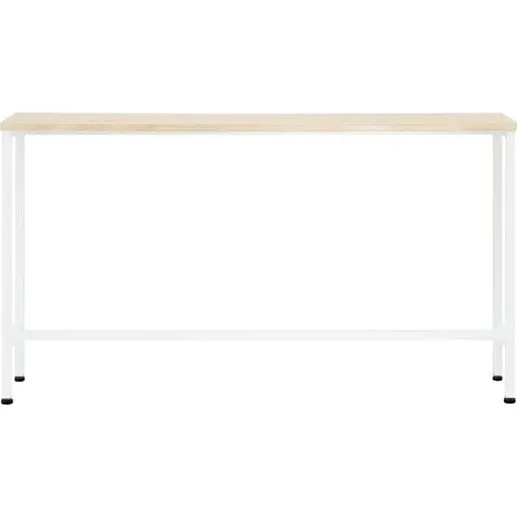 SoBuy FSB19-Z Konsolbord – Slankt design i hvid og natur (120x20 cm)