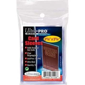 Ultra Pro Kortlommer 100 stk. - Transparente Penny Sleeves