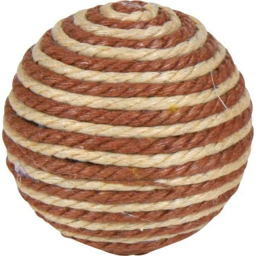 Trixie Sisalbold med rasle Ø4,5 cm