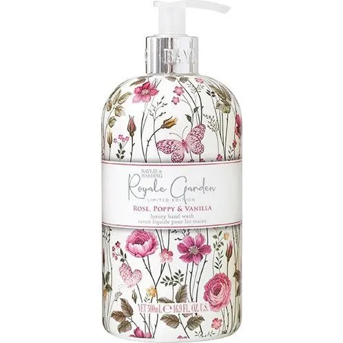 Baylis & Harding Royale Garden Håndsæbe - Rose, Valmue & Vanilje 500ml