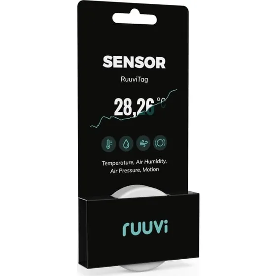RuuviTag - Multifunktionel Bluetooth-sensor