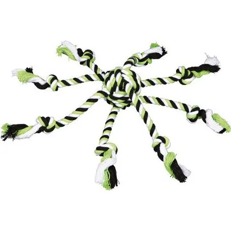 Trixie Blæksprutte-reb med flettet bold og flere arme