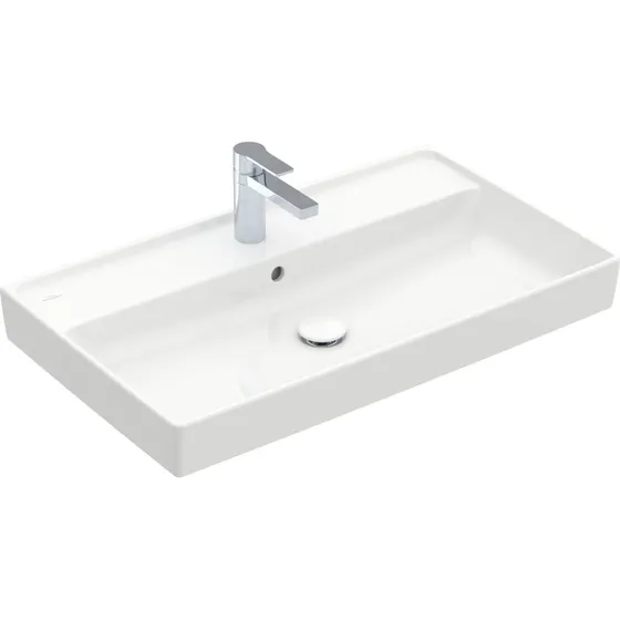 Villeroy & Boch Collaro håndvask, 80x47 cm, hvid